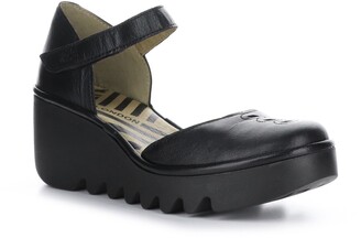 Fly London Black Women's Wedges | Shop the world's largest collection of  fashion | ShopStyle