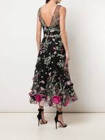 Thumbnail for your product : Marchesa Notte Floral Embroidered Dress