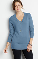 Thumbnail for your product : J. Jill Sloan V-neck pullover