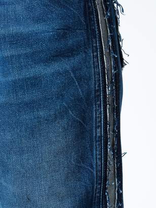 Alexander McQueen cropped boyfriend jeans