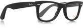Thumbnail for your product : Ray-Ban The Wayfarer Acetate Optical Glasses - Black