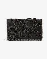 Thumbnail for your product : Stella McCartney Foldover Novelty Zipper Clutch