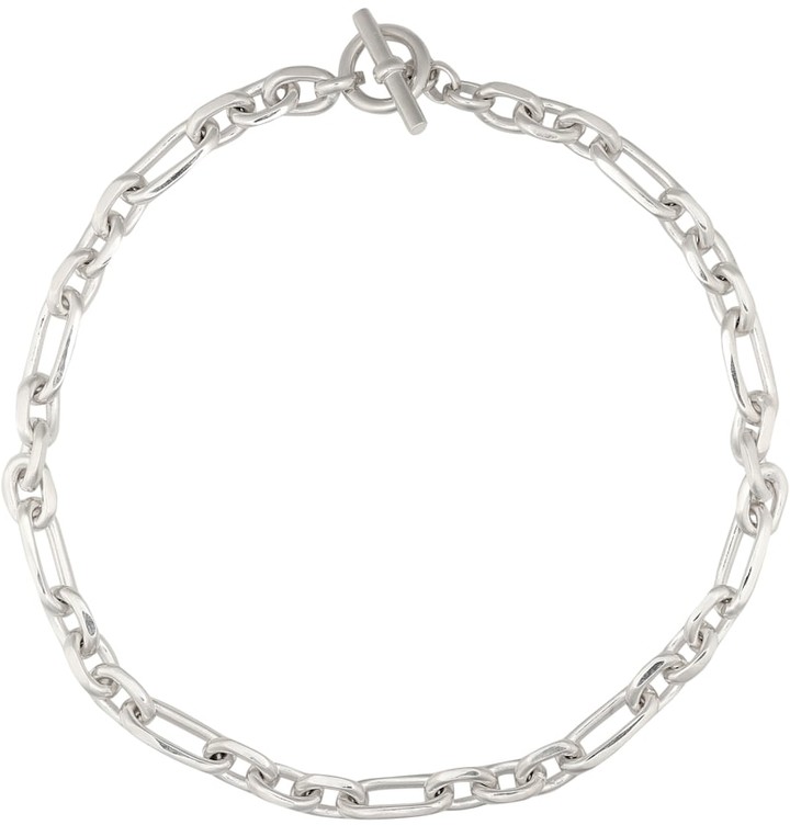 Tilly Sveaas Sterling silverplated watch chain necklace ShopStyle