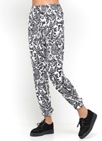 Thumbnail for your product : Lipsy Motel Printed Georgia Trousers