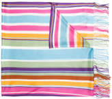 Missoni knitted stripe scarf 