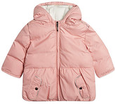 Thumbnail for your product : Burberry Fur lined peplum parka 1-18 months