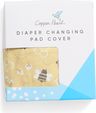 TJMAXX Honeycomb Premium Changing Pad Cover, Polyester/Rayon