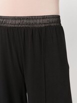 Thumbnail for your product : ATM Anthony Thomas Melillo Pressed-Crease Elasticated-Waist Trousers