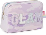 Thumbnail for your product : Omg Glam Glitter Applique Camo Travel Pouch