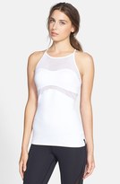 Thumbnail for your product : Michi 'Allegro' Mesh Inset Tank