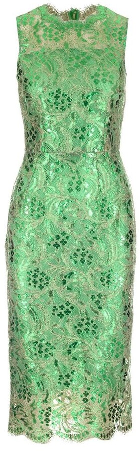 Dolce & Gabbana Green Women's Dresses | Shop the world's largest 