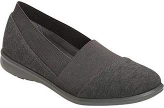 Aerosoles Women's Elimental Slip-On - Dark Gray Fabric/Elastic Walking Shoes