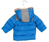Thumbnail for your product : Tartine et Chocolat Boys' Faux Fur-Trimmed Puffer Jacket