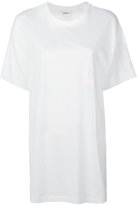 Donna Karan - emBOSSed logo T-shirt - women - coton - M