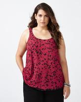 Thumbnail for your product : Penningtons Reversible Dual-Layer Cami with Print