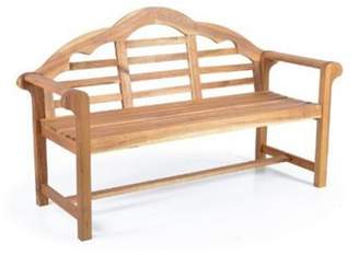 Hecht Hardwood Country Wooden Garden Bench - 5Ft Long (1.6 Metres)