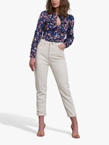 Thumbnail for your product : Little Mistress Long Sleeve 70's Floral Print Blouse