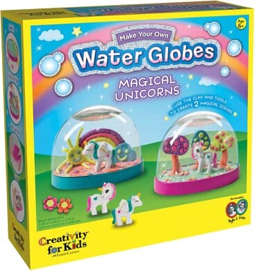 Faber-Castell 6 Pack: Creativity for Kids® Make Your Own Water Globe Magical Unicorn Kit