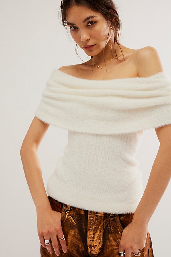 One Shoulder Sweater | ShopStyle