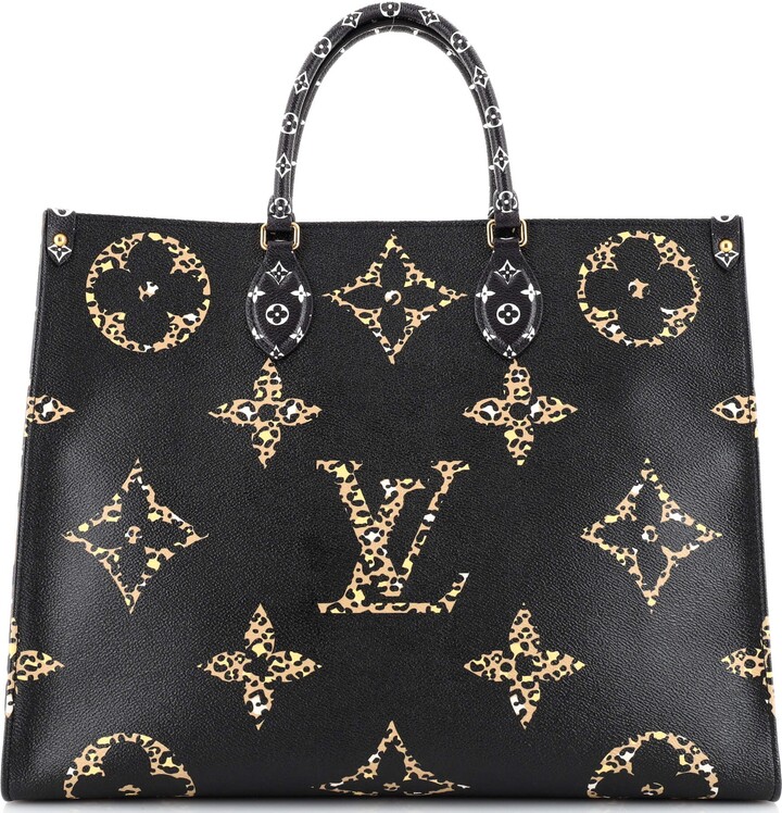 Louis Vuitton ONTHEGO GM Tote Bag Giant Monogram Jungle