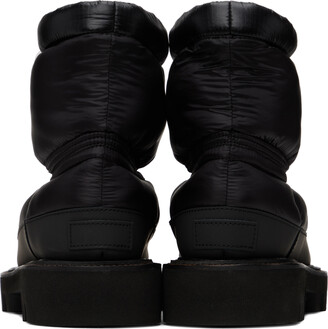 sacai padded boots ブーツ 残り僅か！sacai サカイ レースアップ アンクルハイ ブーツ 厚底