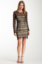 Thumbnail for your product : Catherine Malandrino Long Sleeve Tulle Dress