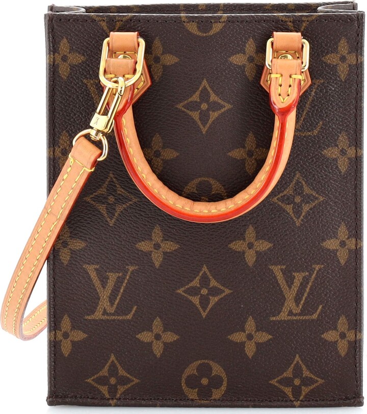Louis Vuitton Petit Sac Plat Bag Monogram Canvas - ShopStyle