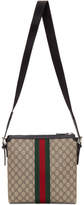 Thumbnail for your product : Gucci Beige GG Supreme Messenger Bag