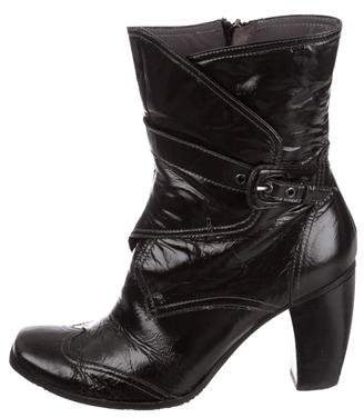 Fabi Leather Ankle Boots