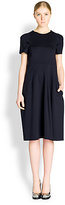 Thumbnail for your product : Jil Sander Seam-Detail Short-Sleeve Dress