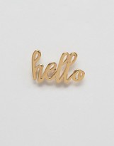 Thumbnail for your product : Orelia Hello Sunshine Pin Badge Gift Card