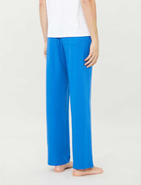 Thumbnail for your product : Derek Rose Basel relaxed-fit straight jersey trousers