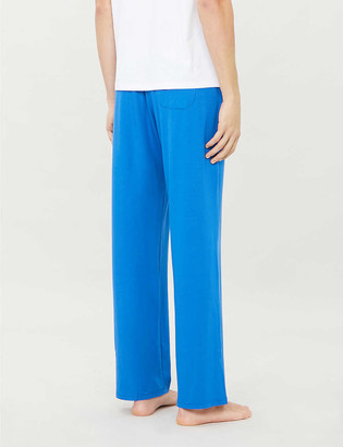 Derek Rose Basel relaxed-fit straight jersey trousers