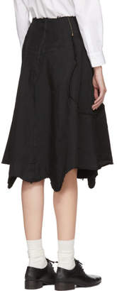 Comme des Garcons Black Reconstructed Skirt