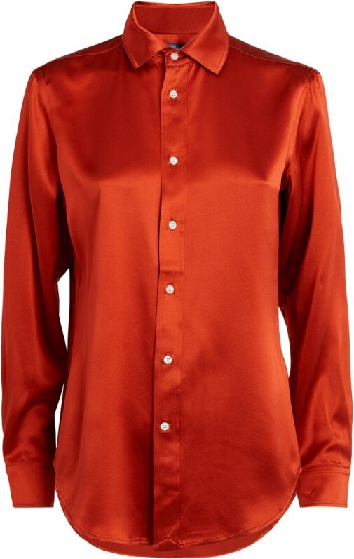 Polo Ralph Lauren Silk Shirt - ShopStyle