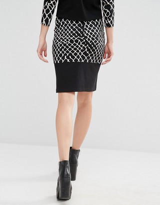 Cheap Monday Printed Co-Ord Skirt With Zip Detail