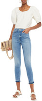 Thumbnail for your product : Rag & Bone Cropped Faded High-rise Skinny Jeans