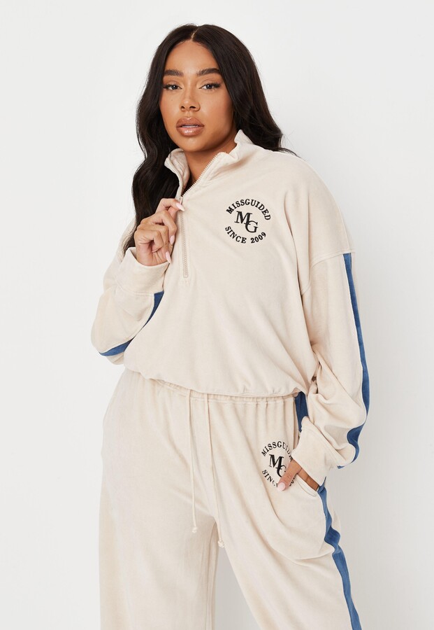 half zip sweatshirt plus size