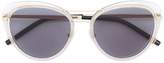 Thumbnail for your product : Boucheron round frame sunglasses