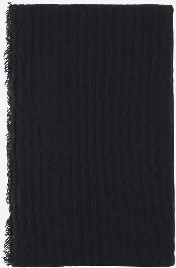Faliero Sarti Ribbed Fringe Scarf