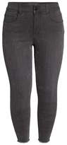 Thumbnail for your product : Melissa McCarthy Star Embroidered Fray Hem Pencil Jeans