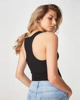 Thumbnail for your product : Supre Snap Button Rib Bodysuit