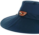 Thumbnail for your product : Chloé Leather Patch Sun Hat