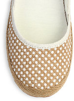 Thumbnail for your product : UGG Indah Woven Burlap Slip-On Flats