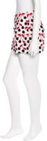 Thumbnail for your product : Giamba Cherry Appliqué High-Rise Shorts w/ Tags