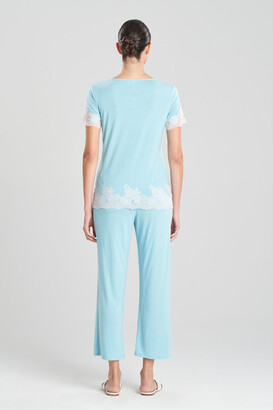 Natori Luxe Shangri-La TENCEL™ Short Sleeve PJ Basics