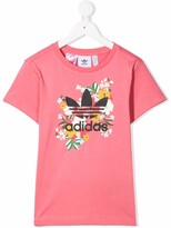 Thumbnail for your product : Adidas Originals Kids logo-print T-shirt