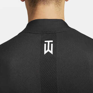 nike dri fit tiger woods mock neck