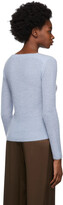 Thumbnail for your product : Vince Blue Scoop Neck Pullover Sweater