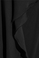 Thumbnail for your product : Jay Ahr Cutout jersey-crepe and silk-georgette gown
